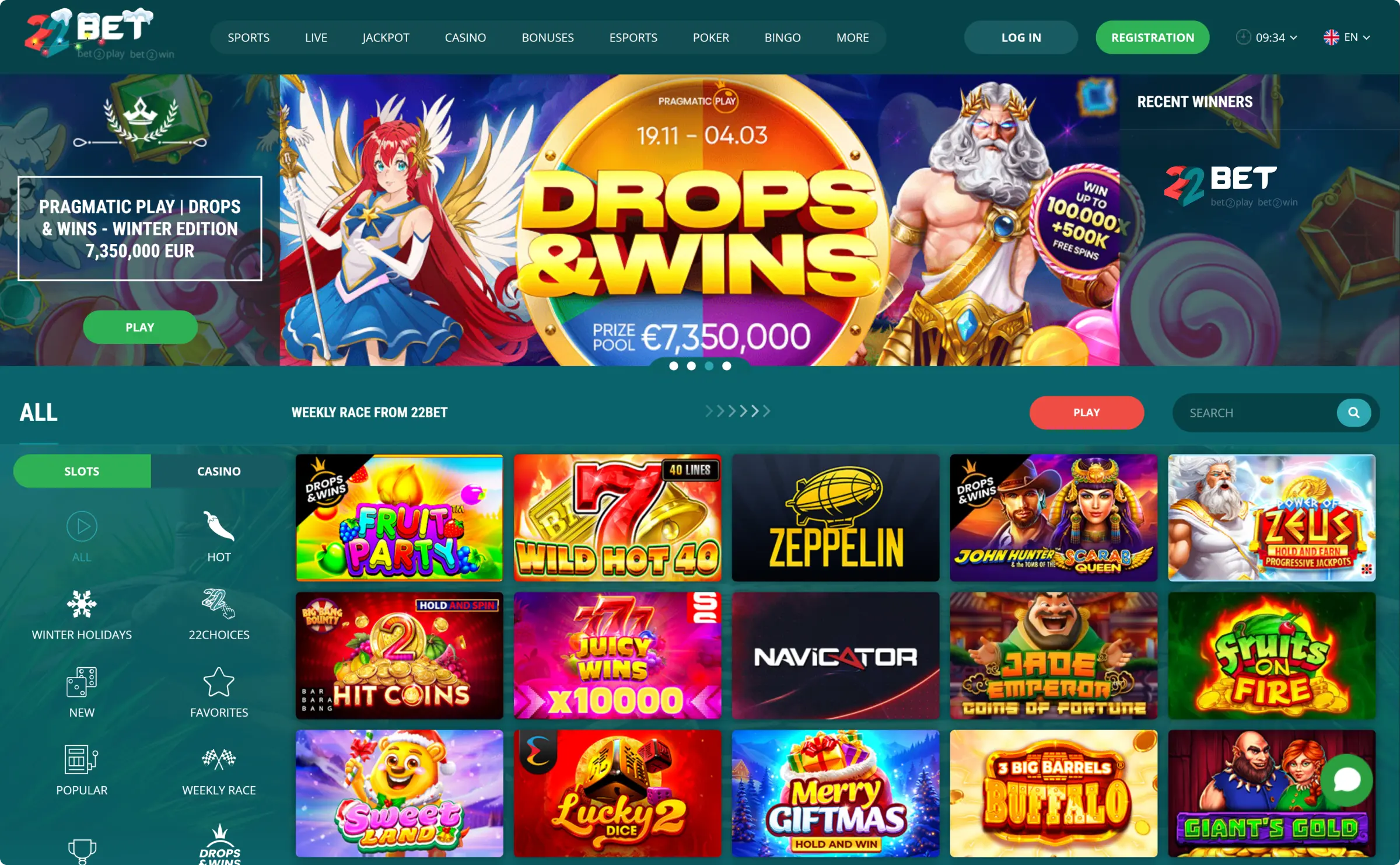 22Bet Kasino 22Bet Kasino