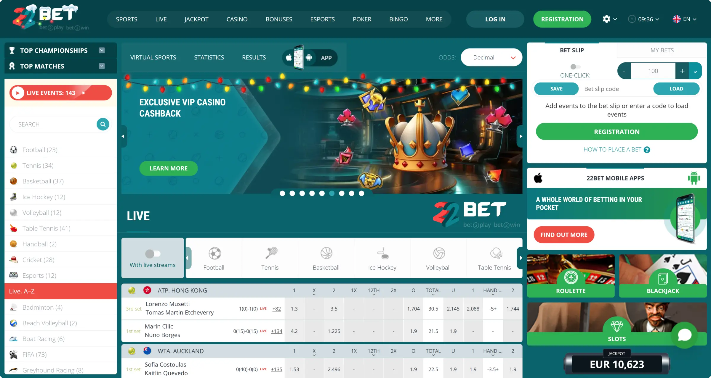 22Bet Šport 22Bet Šport