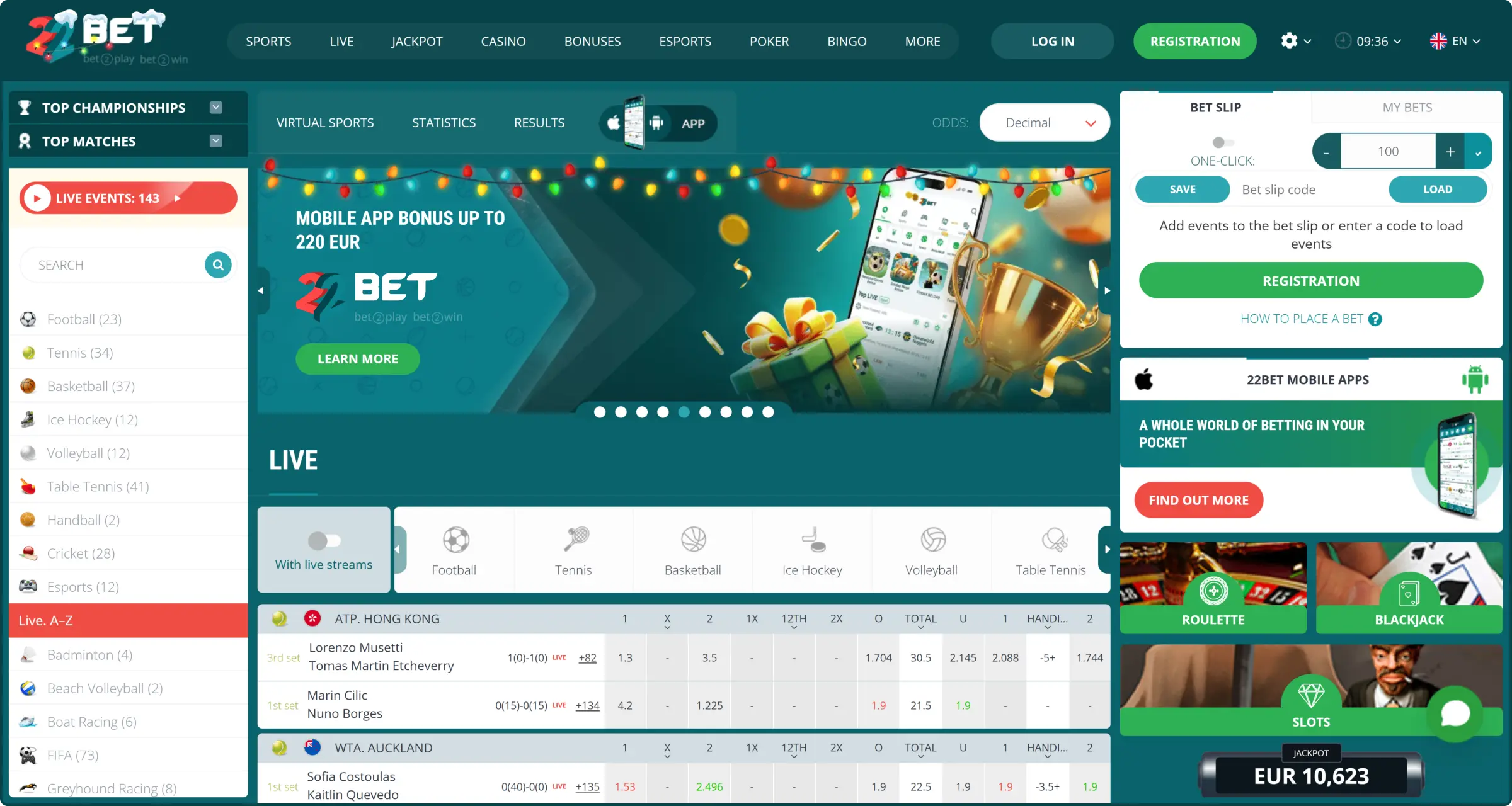 22Bet Igre 22Bet Igre